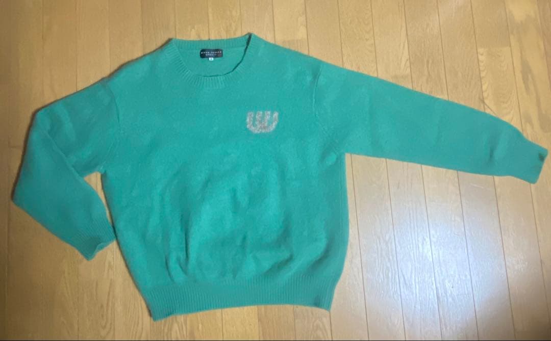 MIEKO UESAKO セーター カシミヤ混　緑系