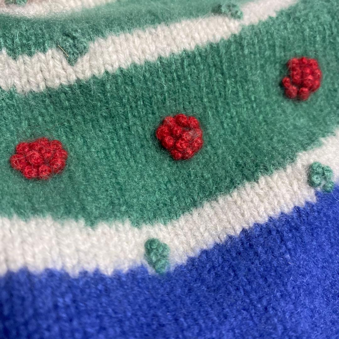 MIEKO UESAKO セーター カシミヤ混　緑系