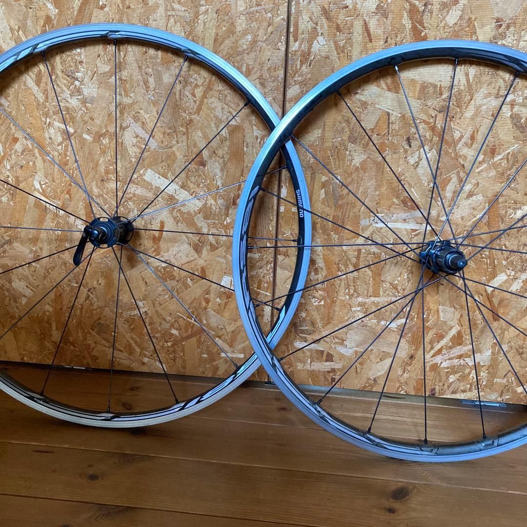 WH-RS81 完組ホイール 700C 15cシルバー前後セット