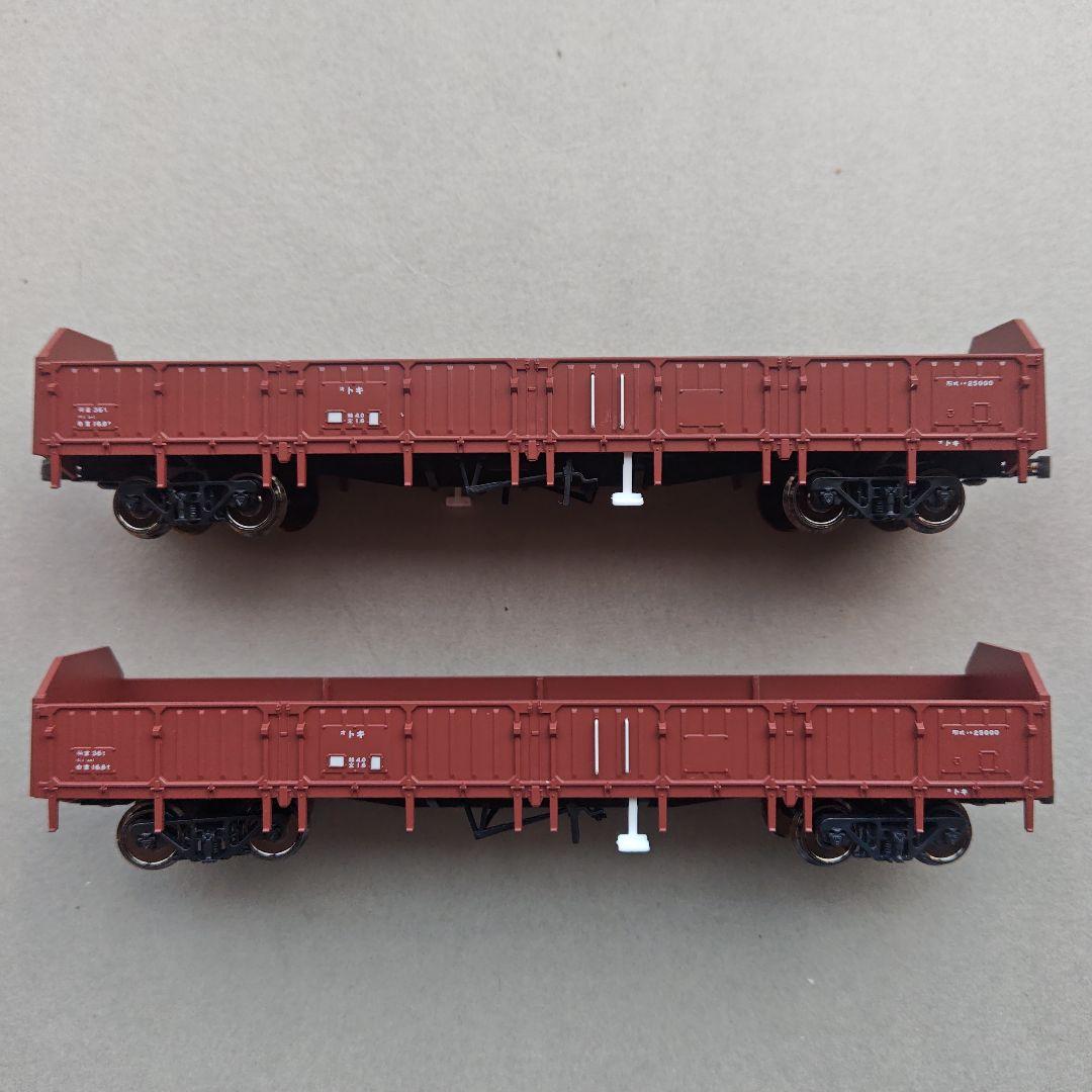 【絶版品】トラムウェイ　国鉄トキ25000形　アオリ戸&妻構︰プレス鋼板タイプ