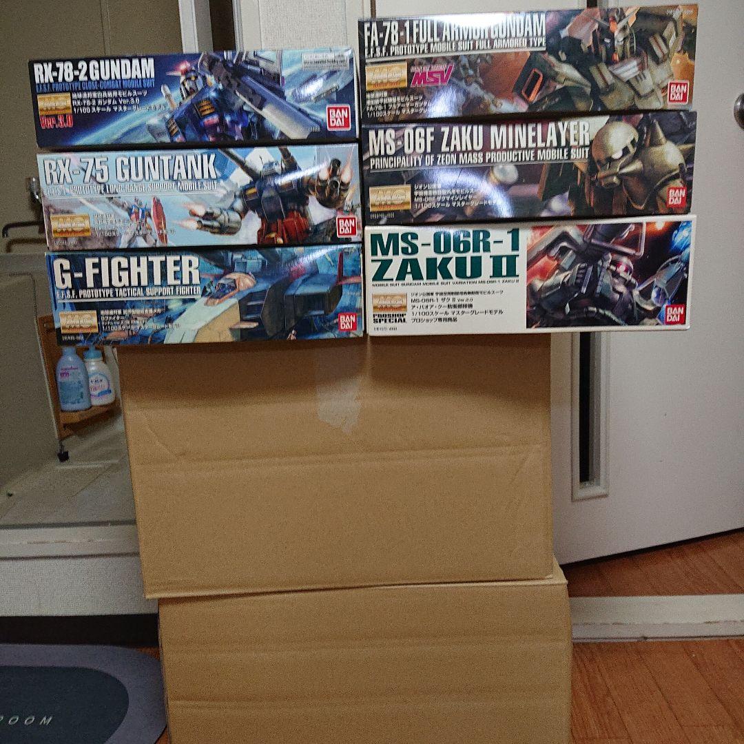 MG ガンダムVer.3.0やガンタンクなど6点セット