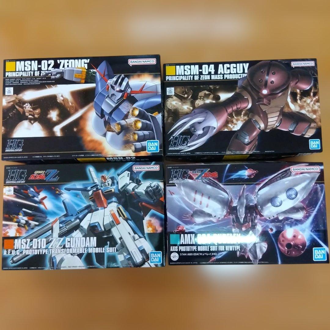 機動戦士ガンダム プラモデル HG 4体セット