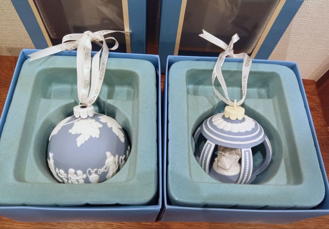 ウエッジウッド　　オーナメント 2個セット　クリスマス　レア