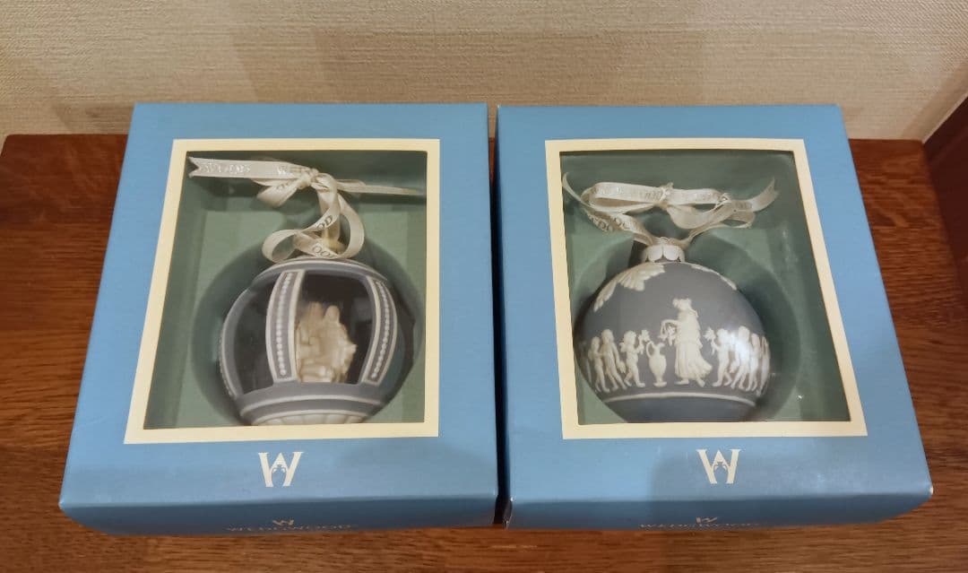 ウエッジウッド　　オーナメント 2個セット　クリスマス　レア