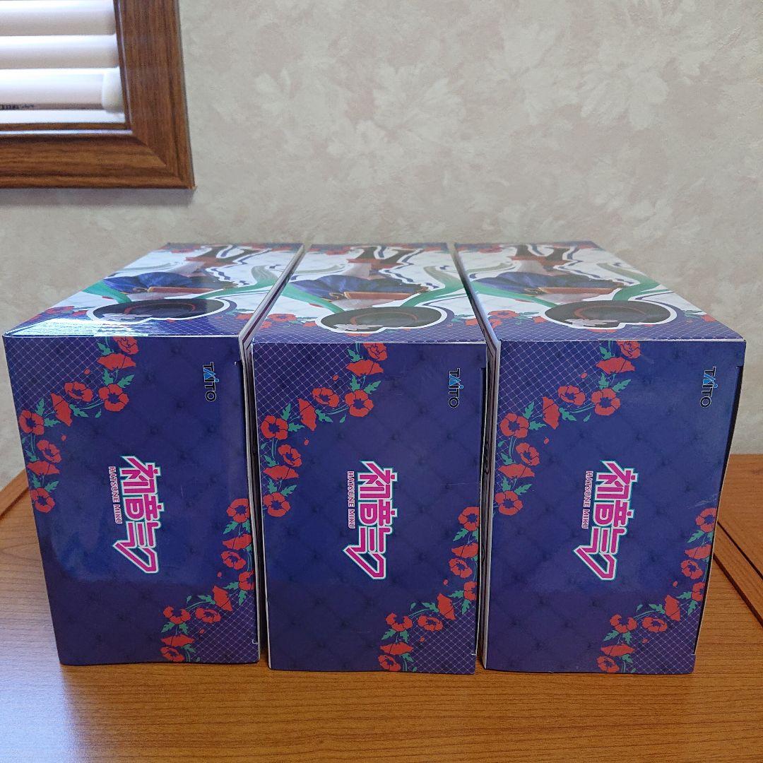 初音ミク Wonderland フィギュア 長靴を履いた猫 3体セット