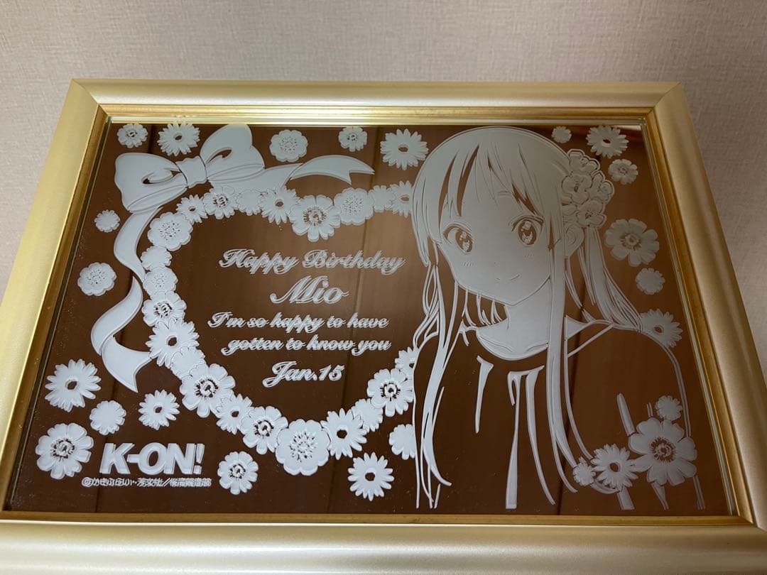 K-ON! 秋山澪 BD記念 オリジナルミラーボード
