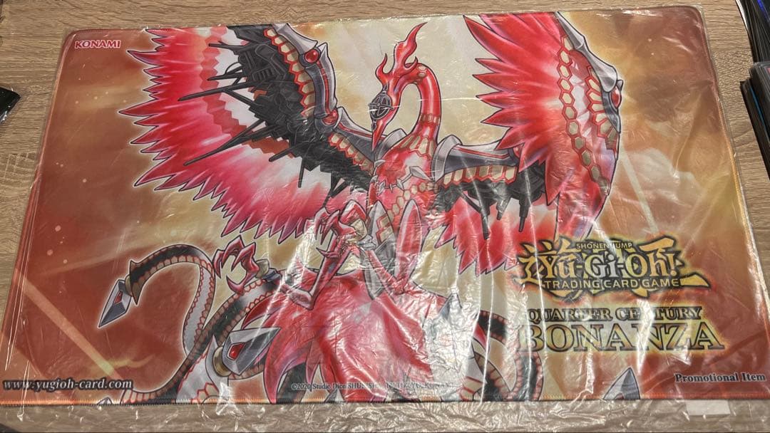 遊戯王 トロイメアフェニックス プレイマット ボナンザ 未開封