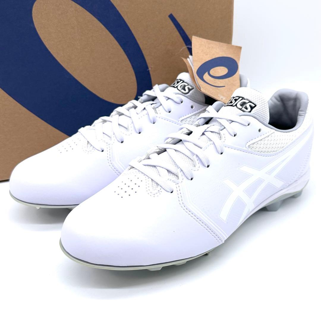 未使用タグ付✨アシックス エコクストワイド 野球 スパイクシューズ 25.5cm