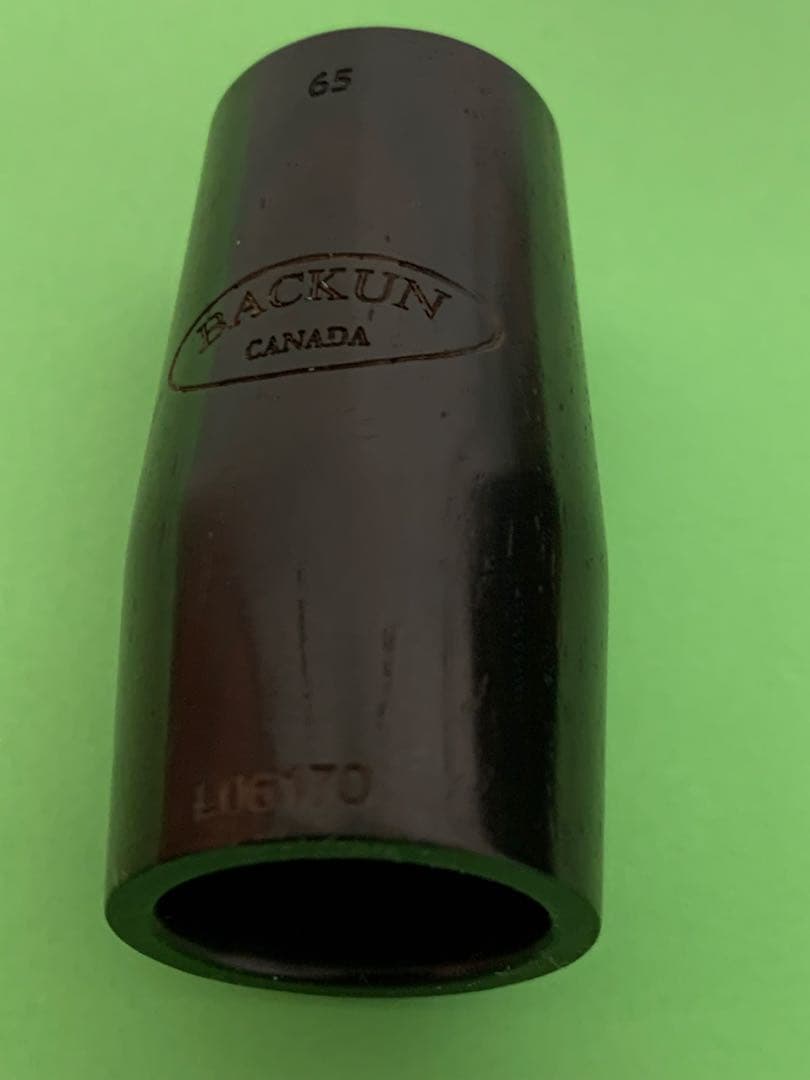 【バックーン】A管クラリネット　バレル　65mm