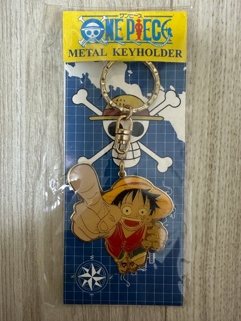ワンピース ルフィ メタルキーホルダー