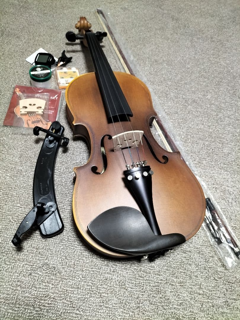 ハルシュタットバイオリン本体 美品 付属品多数♪セミハードケース付♪
