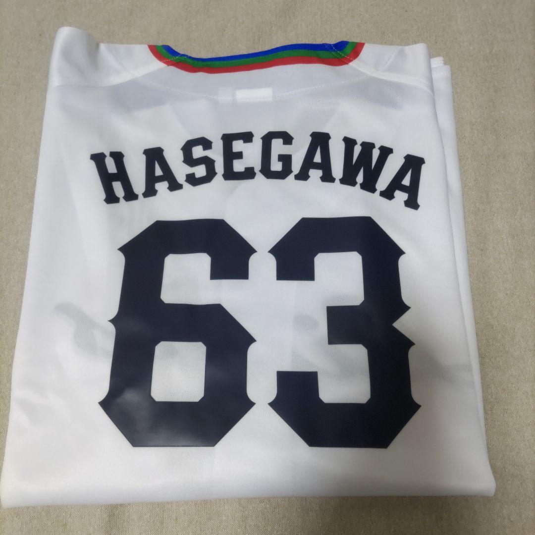 西武ライオンズ.長谷川信哉.ユニフォーム(75周年.Lサイズ).