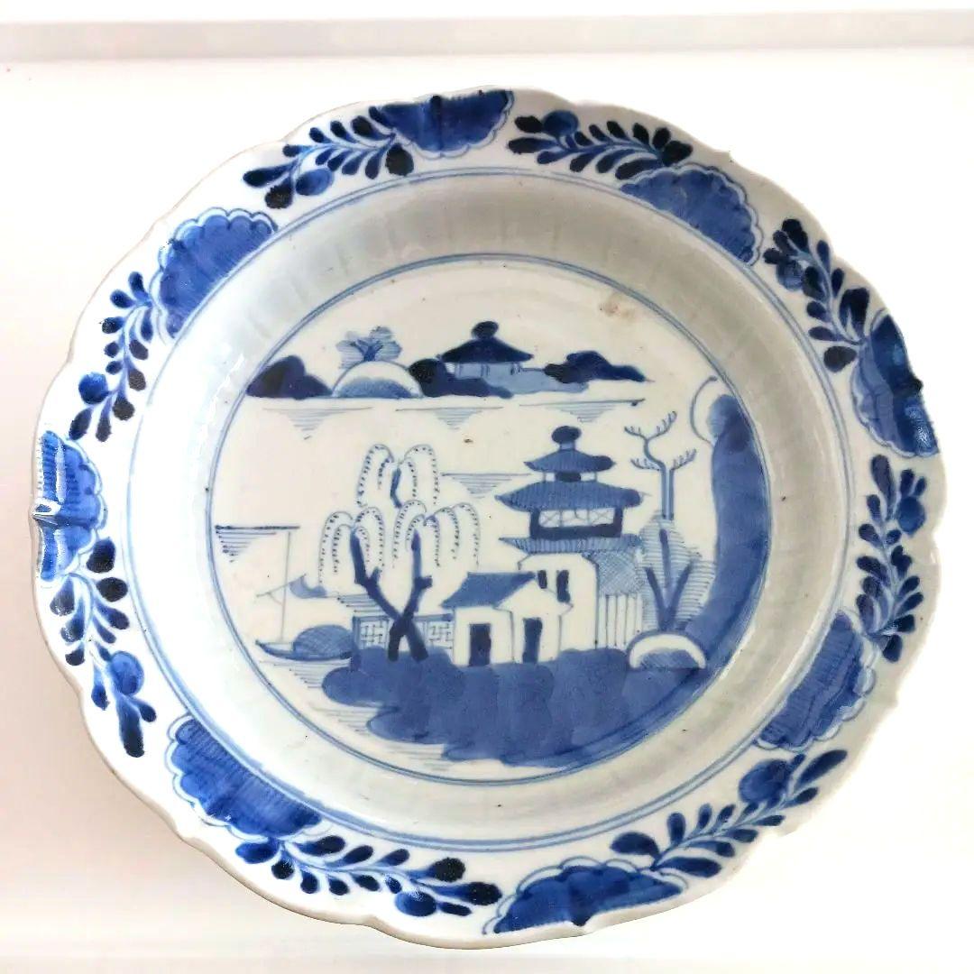 古伊万里　皿　21センチ