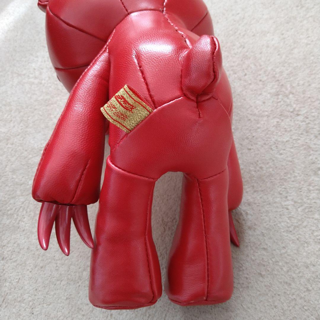 レザーぬいグルーミー　5周年　100体限定　赤　レッド　サイン入り　森チャック