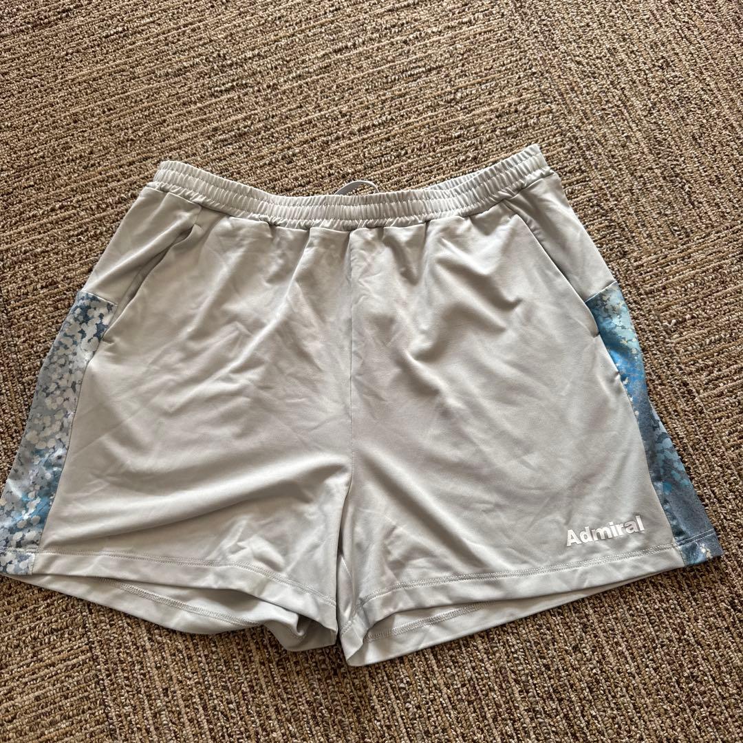 Admiral グレー ハーフパンツ　サイドライン