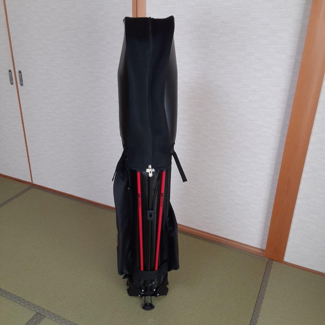 ブリヂストン TOUR B キャディバッグ 黒/赤