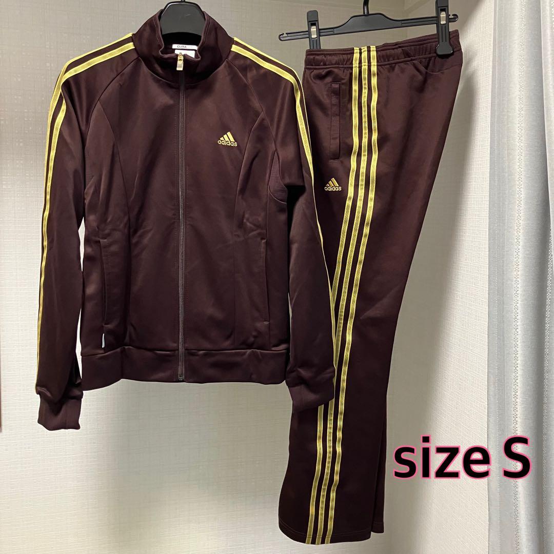【美品】adidas アディダス　セットアップ　ジャージ　上下セット　S