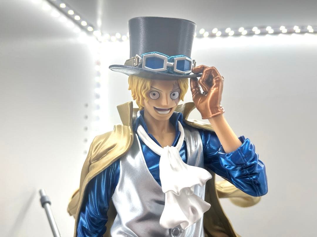 バンプレくじ ワンピース C賞 シャンクス サボ 2体セット 半券付き