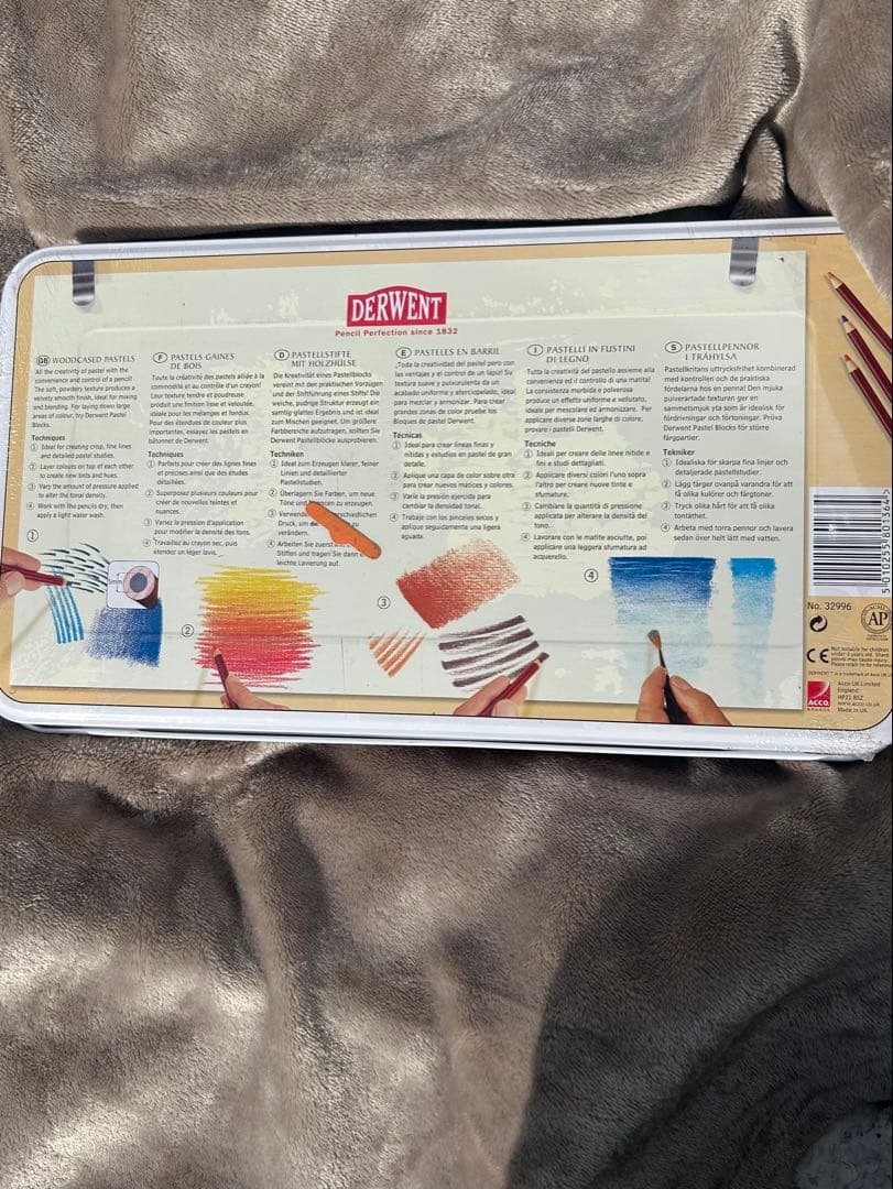 DERWENT パステルペンシル 72色セットPASTEL PENCILS