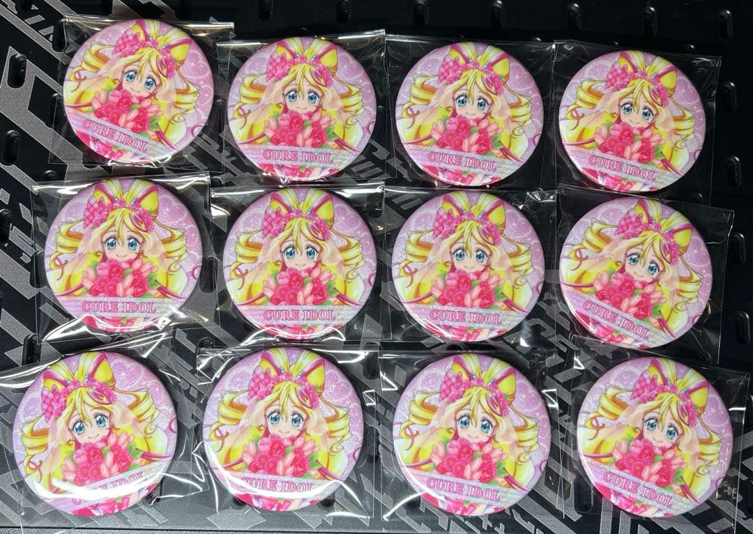 キミとアイドルプリキュア感謝祭 缶バッジ キュアアイドル アップ 12個