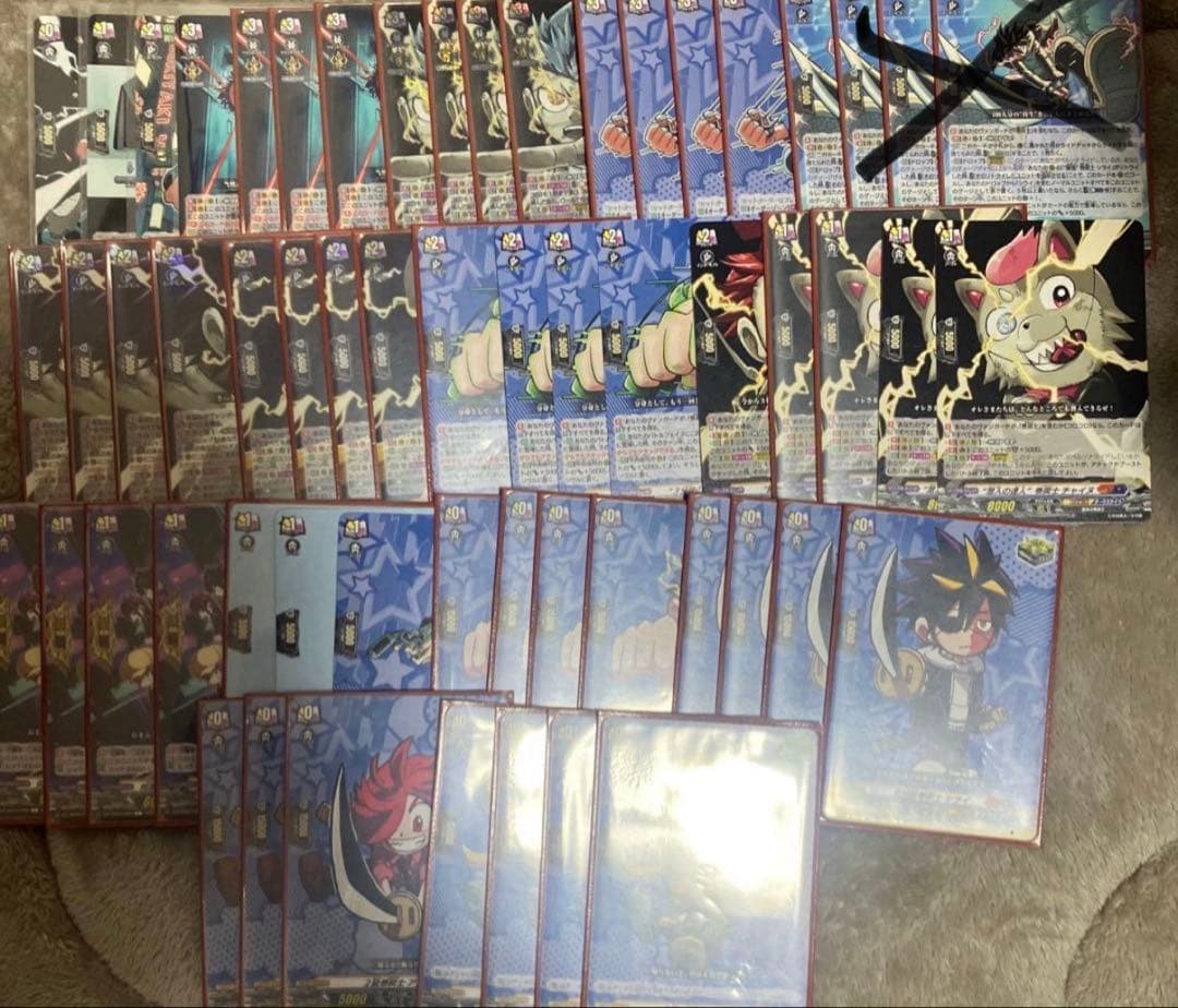 土曜日まで出品 ヴァンガード　巻戻士　デッキ　パーツ一式