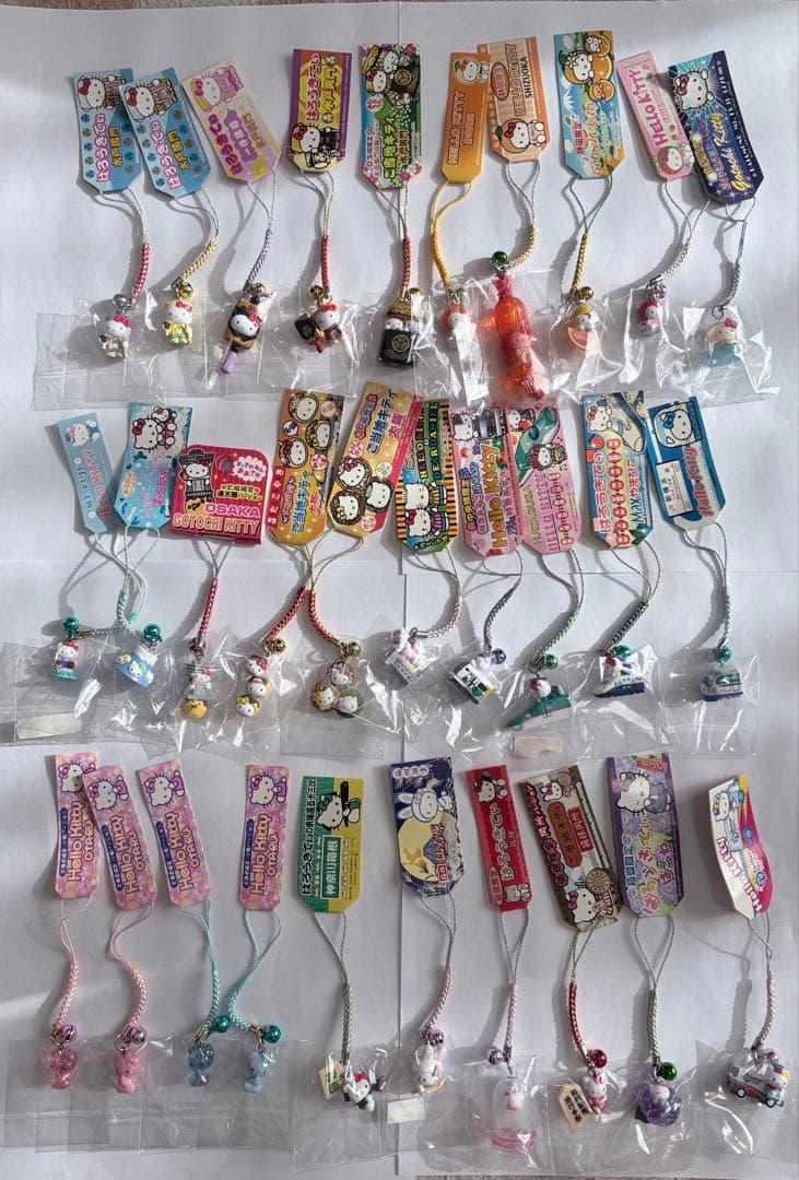 【未開封】ハローキティ　ご当地　限定　根付　ストラップ　30個　おまとめ売り④