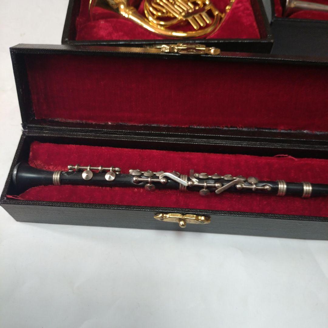 ミニ楽器セット ゴールド仕上げ