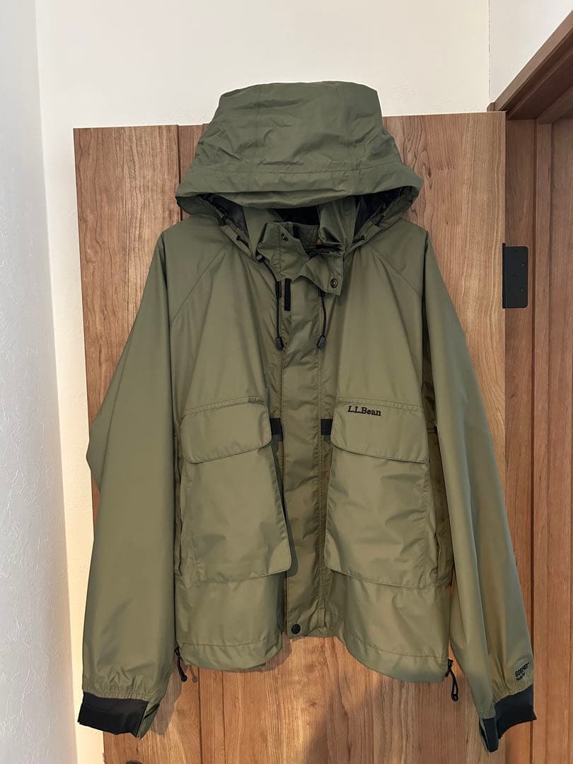 極美品 L.L.BEAN GORE-TEXフィッシングジャケット
