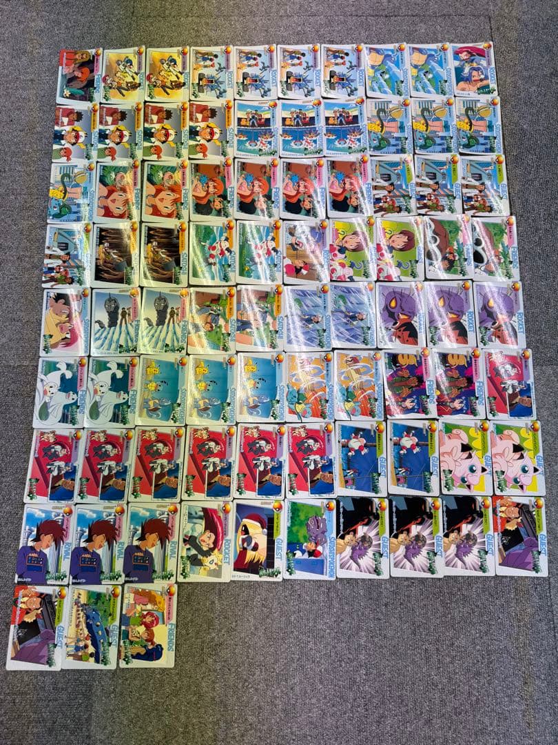 美品　ポケモン　カードダス　アニメコレクション　83枚