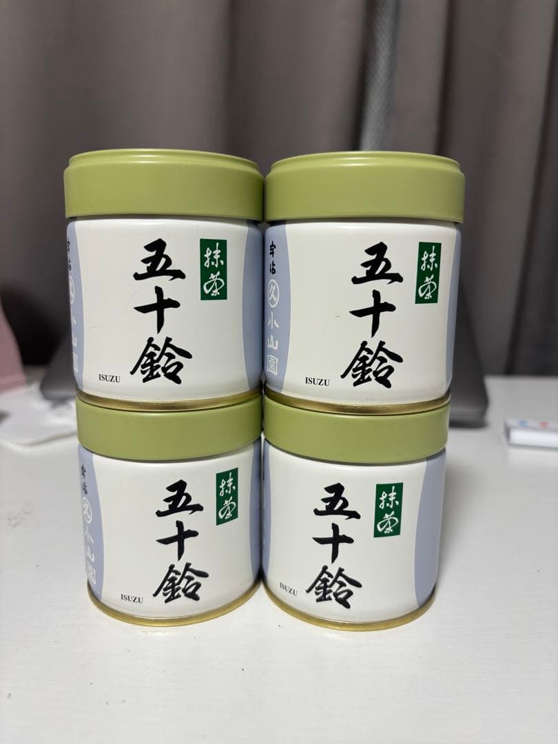 丸久小山園抹茶　五十鈴40g ×4缶