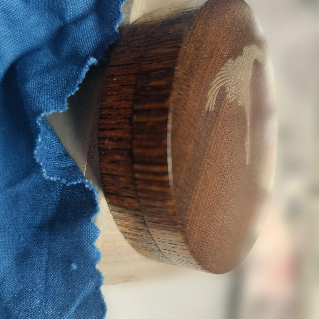 専用 初雁蒔絵香合 香炉 欅 共箱 茶道具 香道具 蒔絵 香合 木製 前端春斎