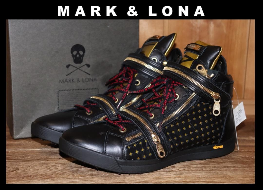 新品 MARK & LONA HIGH CUT ゴルフシューズ 28cm Ⓗ