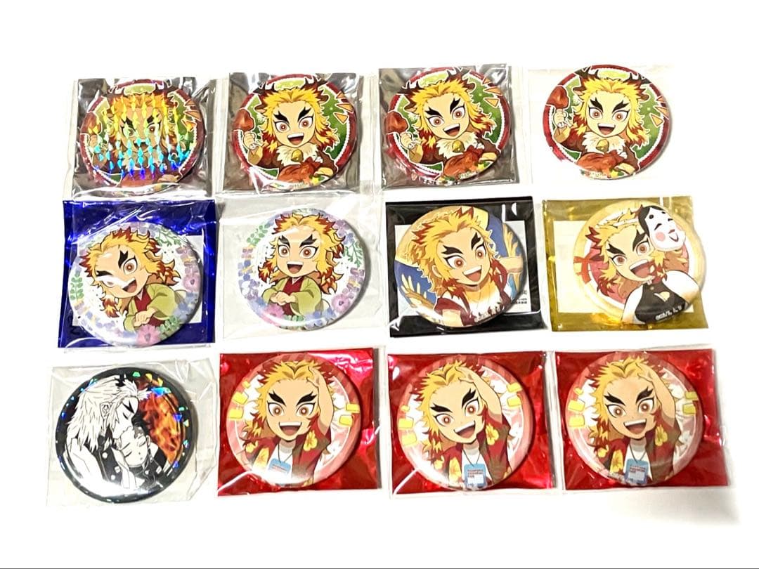 鬼滅の刃　セット　缶バッジ　煉獄杏寿郎