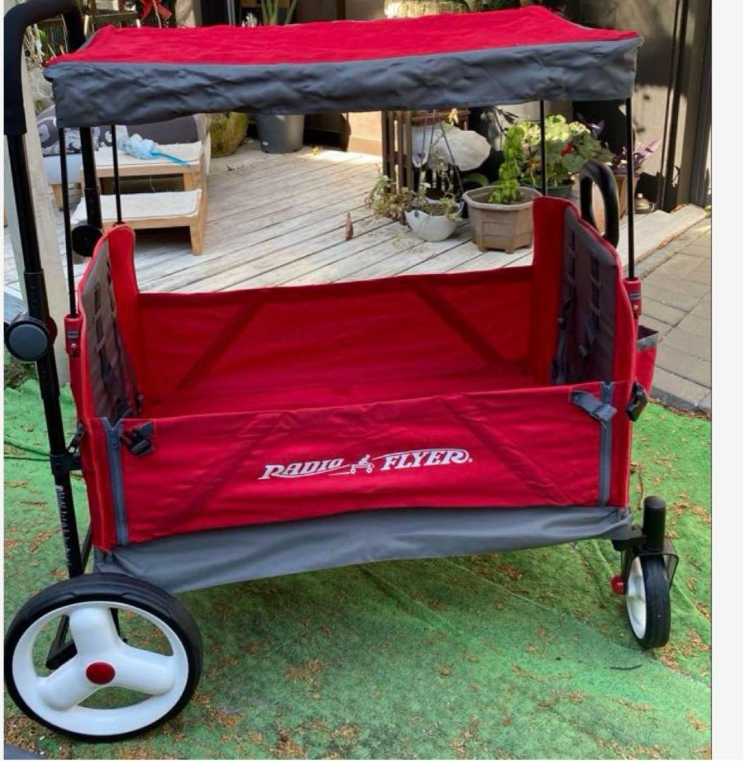 Radio Flyer ラジオフライヤー ストローラー ワゴン　キャノピー付