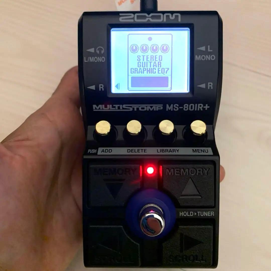 ZOOM MULTISTOMP MS-80IR+(本体のみ)