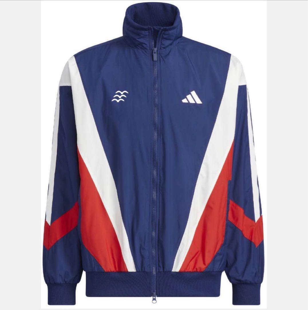 横浜Fマリノス　ルーズフィット メッシュウインドブレーカージャケット2XL