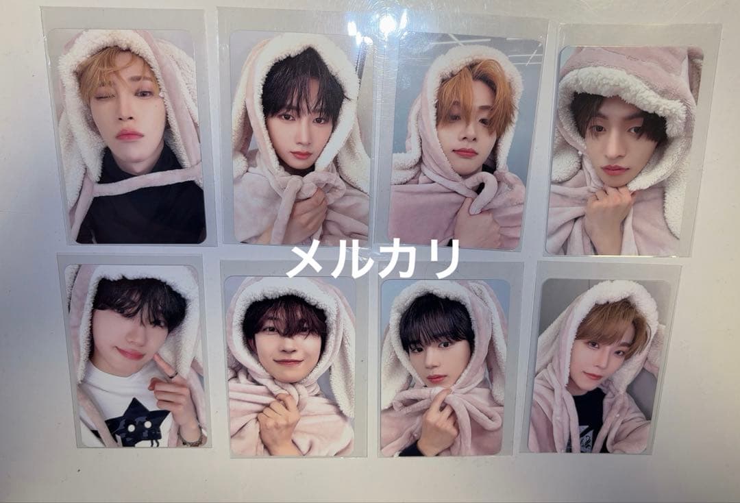 ALD1 makestar うさぎ　トレカ 8枚　コンプリート セット