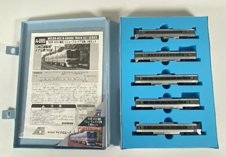 値下げMICRO A-0989 785系 NE01編成 リニューアルドア交換5両