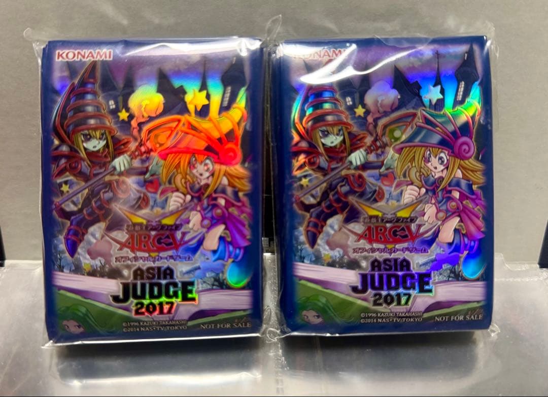 遊戯王 トゥーン ジャッジ　asia judge 2017 スリーブ 130枚
