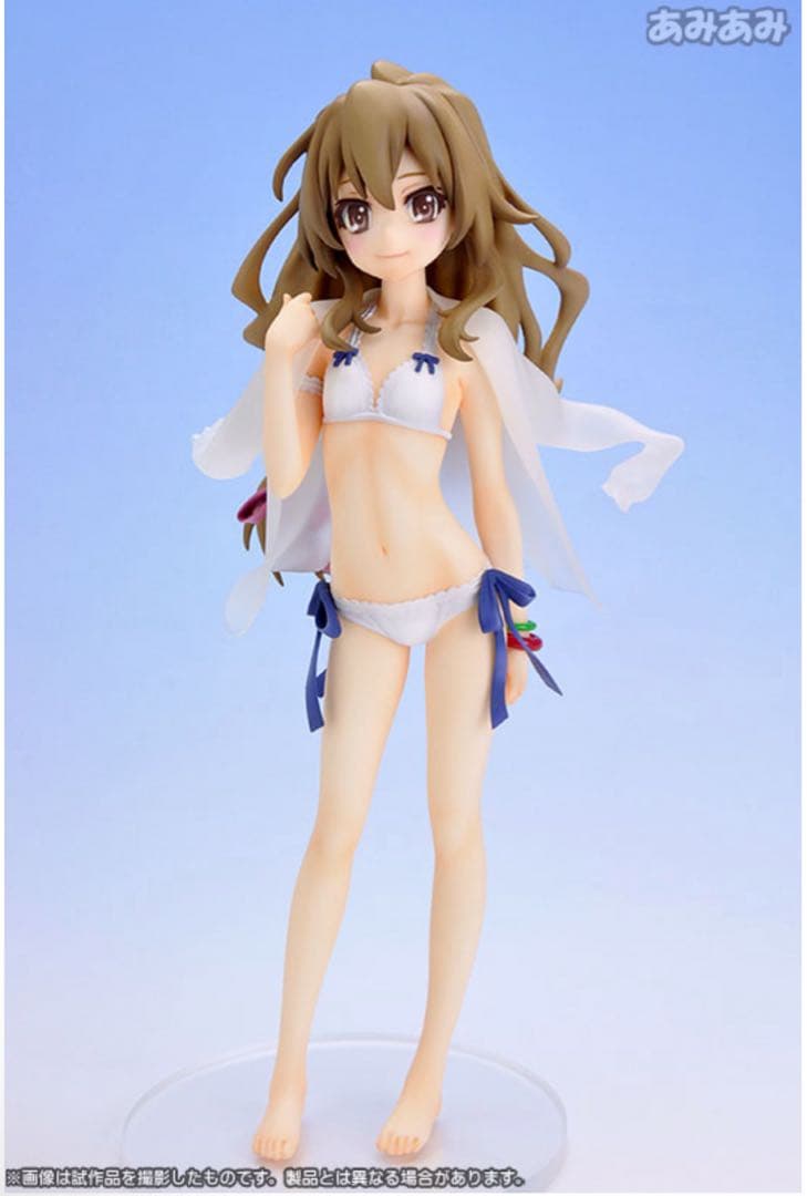 新品 未開封 キューズQ とらドラ！ 1/7 逢坂大河 水着Ver