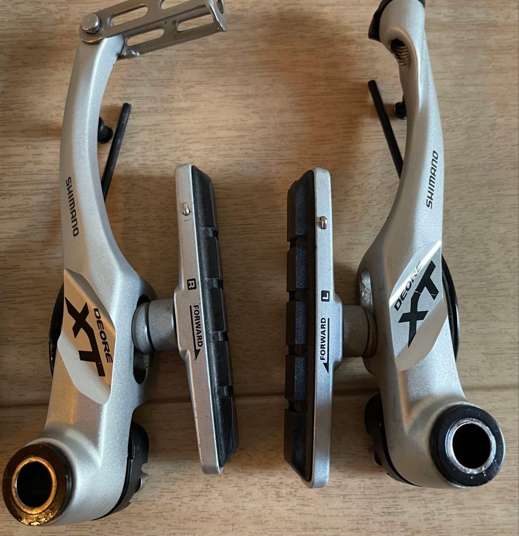 SHIMANO BR-T780 Vブレーキ Deore XT シルバー　1台分