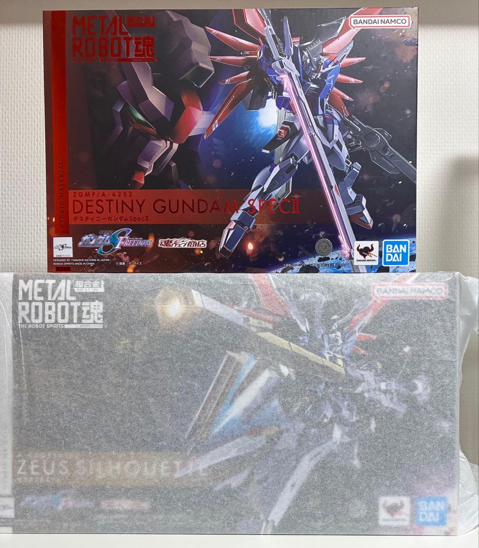 メタルロボット魂　デスティニーガンダムspecii ゼウスシルエット　セット
