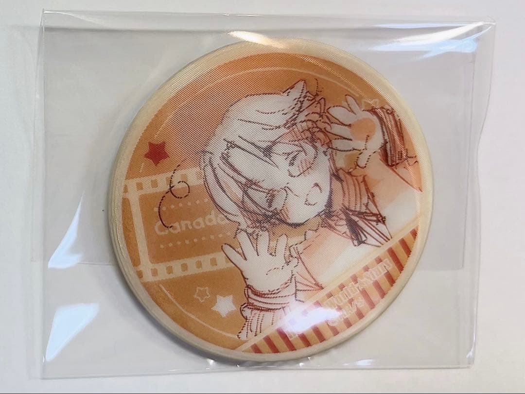 【最終値下げ】ヘタリア チェンジング缶バッジ 大きくなったよ！ カナダ