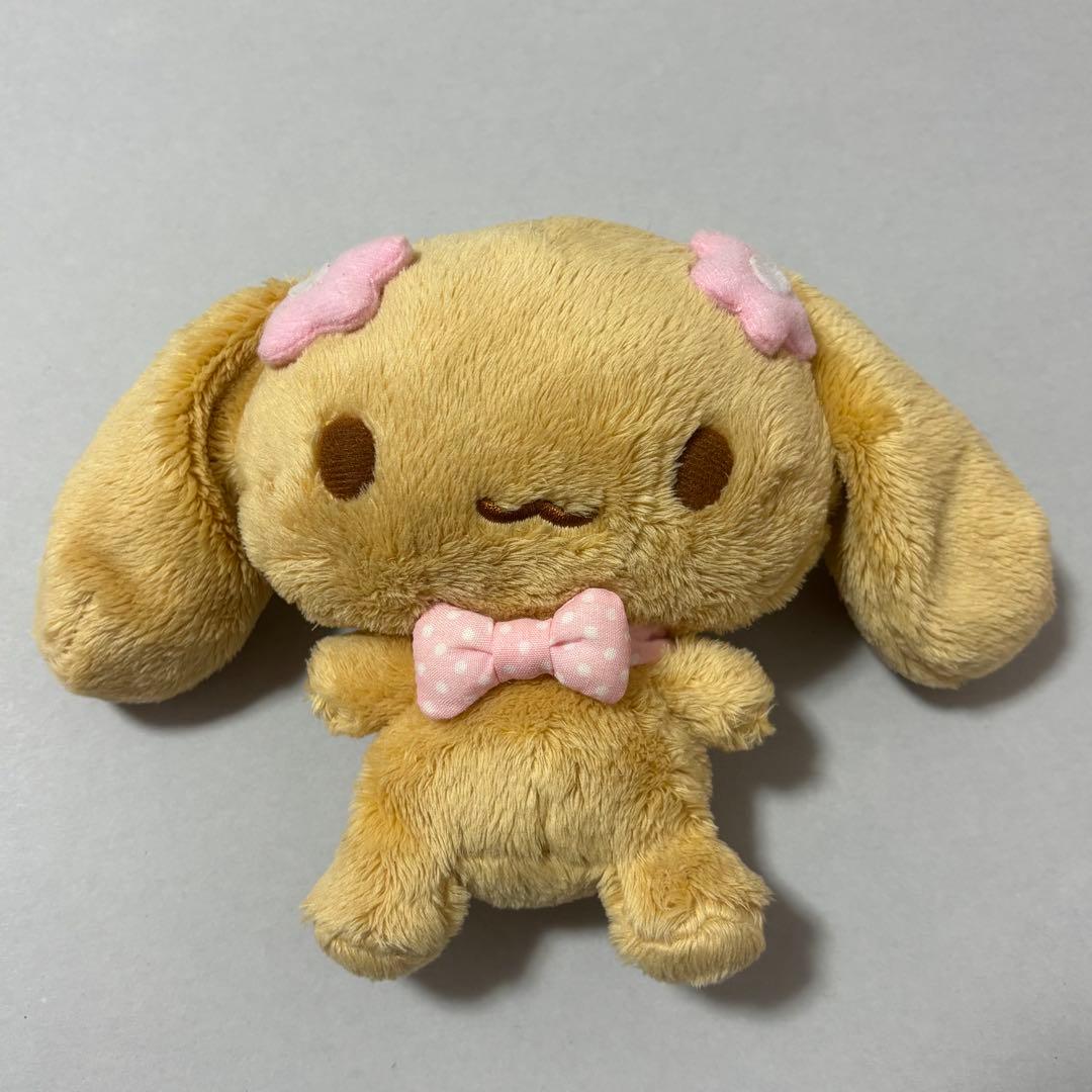 サンリオ　シナモン　モカぬいぐるみ １０周年つれてってぬいぐるみ