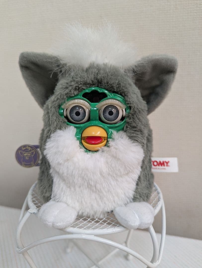 ファービーベイビー（GREEN＆WHITE）TOMY Furby 日本語版
