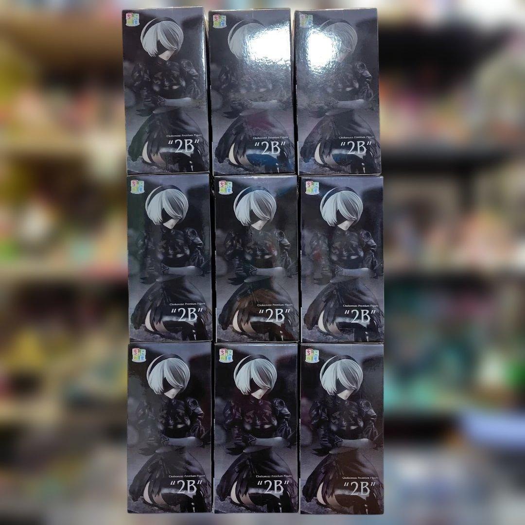 ニーアオートマタ NieR:Automata2B ちょこのせ フィギュア 9個