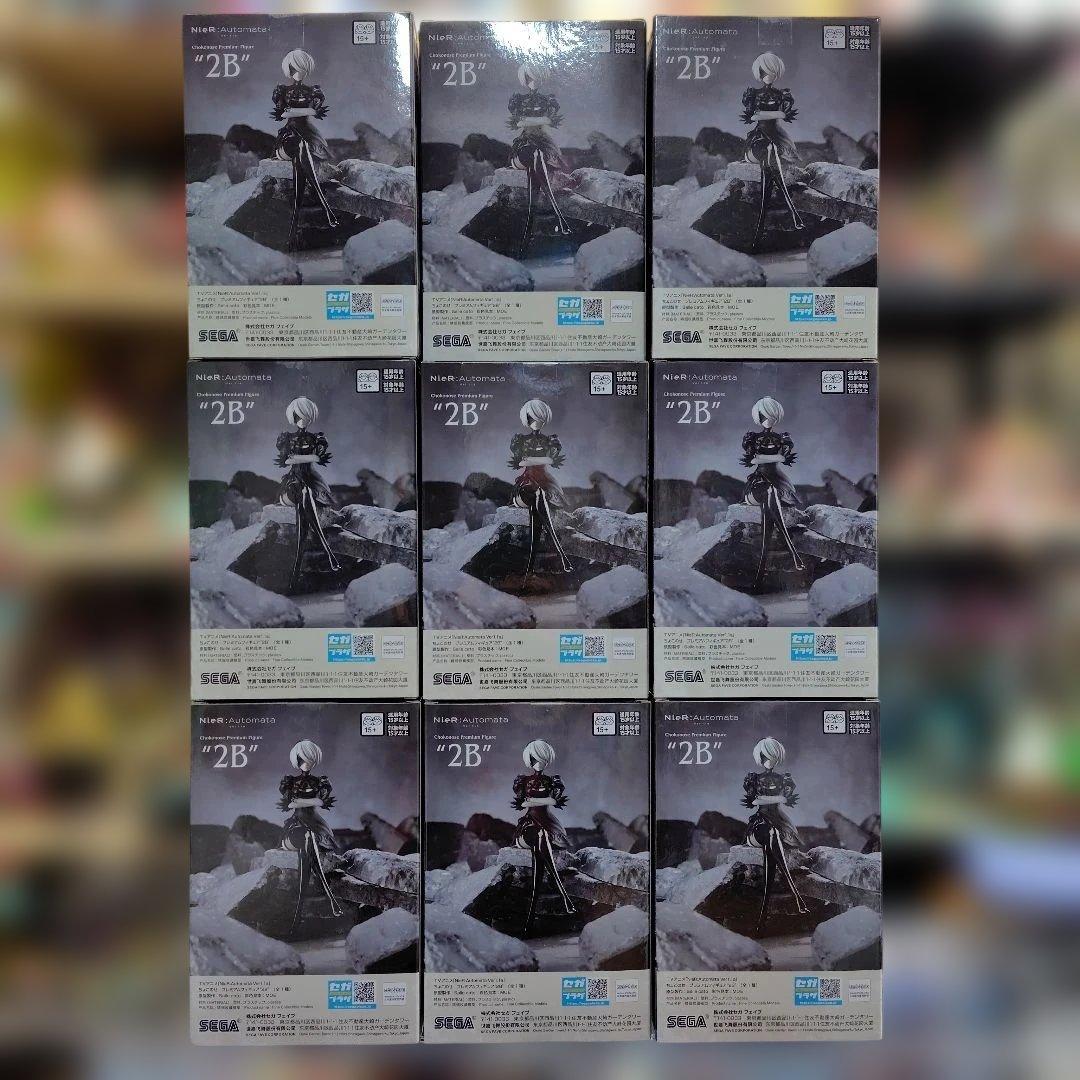 ニーアオートマタ NieR:Automata2B ちょこのせ フィギュア 9個