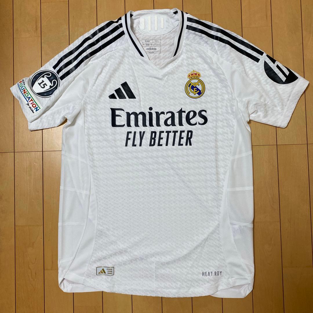 【正規品】レアル・マドリード 24/25 ホームオーセンティック