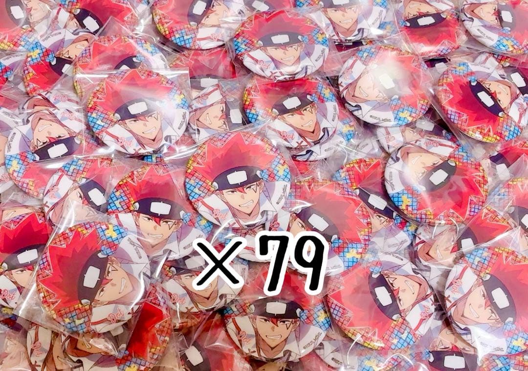 マッシュル　バースデー缶バッジ　海外限定　セット売り　ドット