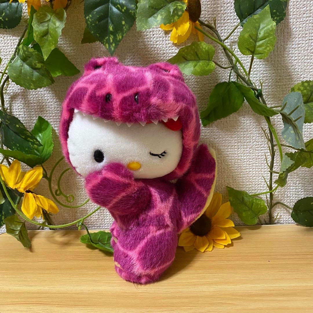 希少 ご当地キティきょうりゅうぬいぐるみTHE DINOSAUSEXPO2005